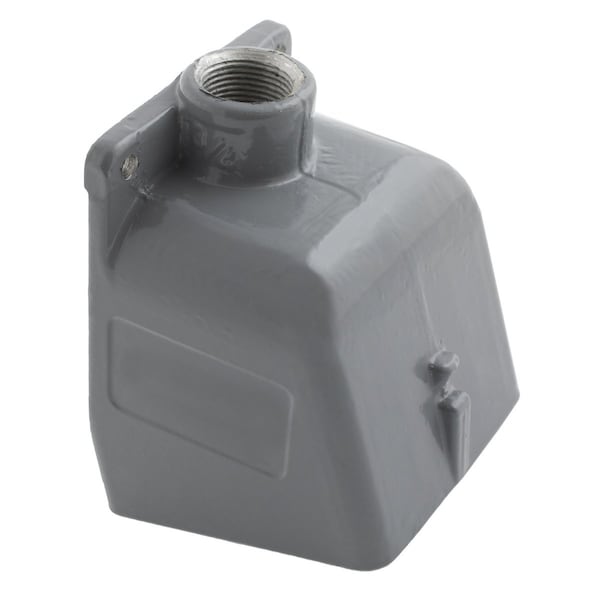 Bryant IEC Pin and Sleeve Device, Back Box, For 100A 2" NPT Hub, Angled